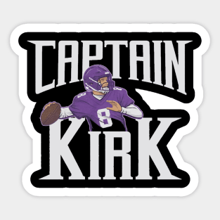 Kirk Cousins Captain Sticker